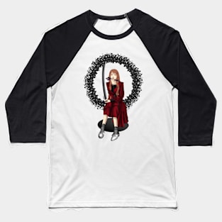 Red Dress Baseball T-Shirt